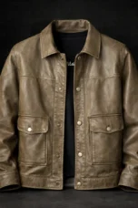 Aristide | Leather Trucker Jacket