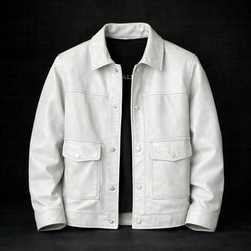 Aristide | Leather Trucker Jacket