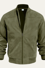 Fortunat | Suede Bomber Jacket