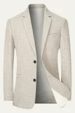 Lionel | Cotton Blend Two-Button Blazer
