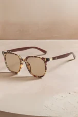 Wooden Arm Photochromic Sunglasses
