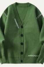Tancrede | V Neck Winter Cardigan