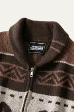 Clovis | Buffalo Check Zip Cardigan