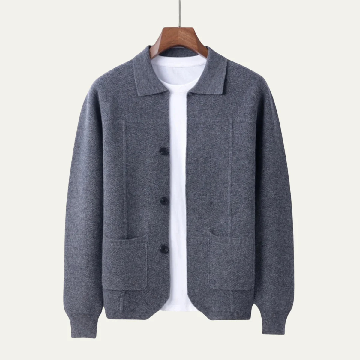 Nicolas | Button Front Knit Cardigan