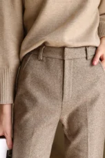 Colombine | 45% Wool Straight Leg Pants