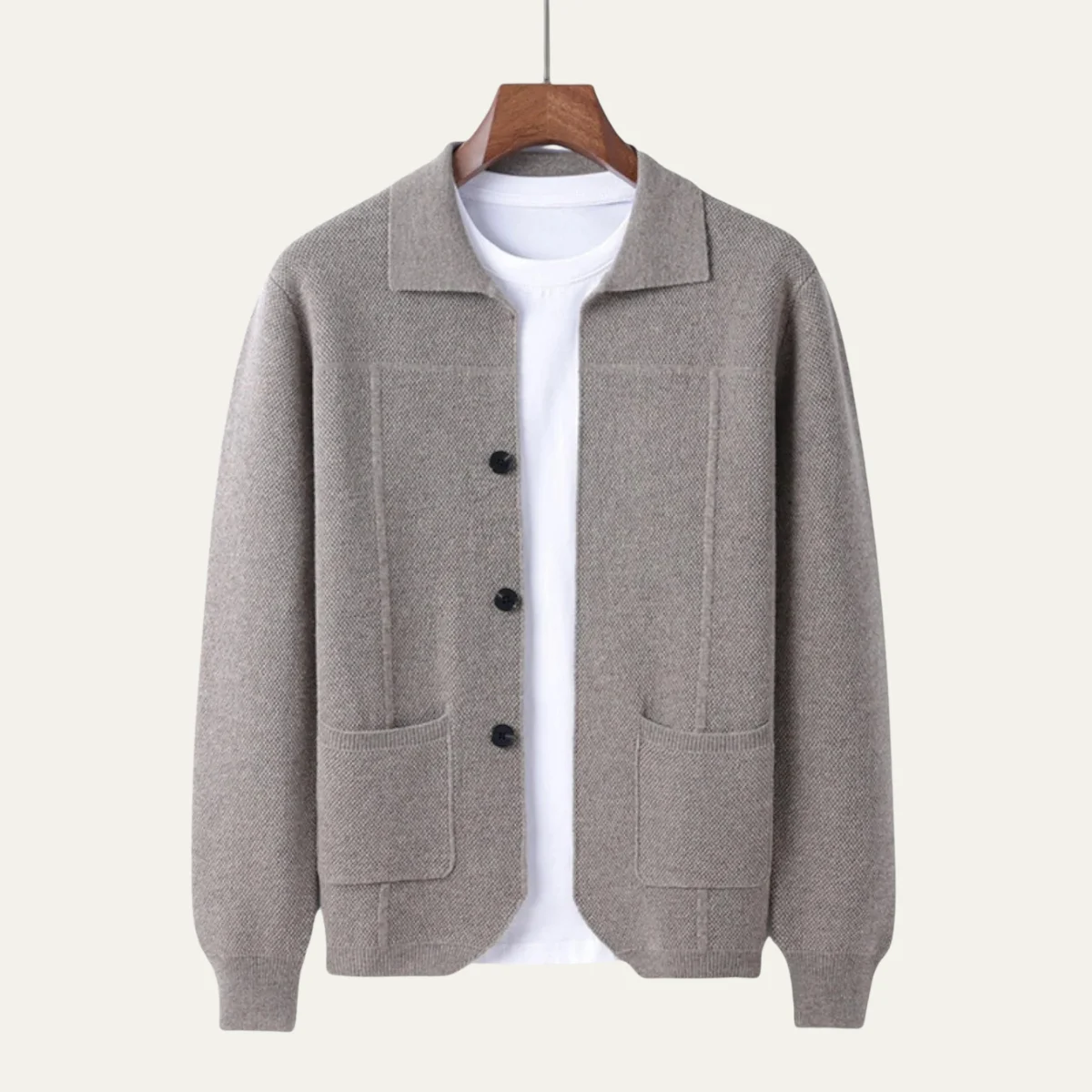 Nicolas | Button Front Knit Cardigan