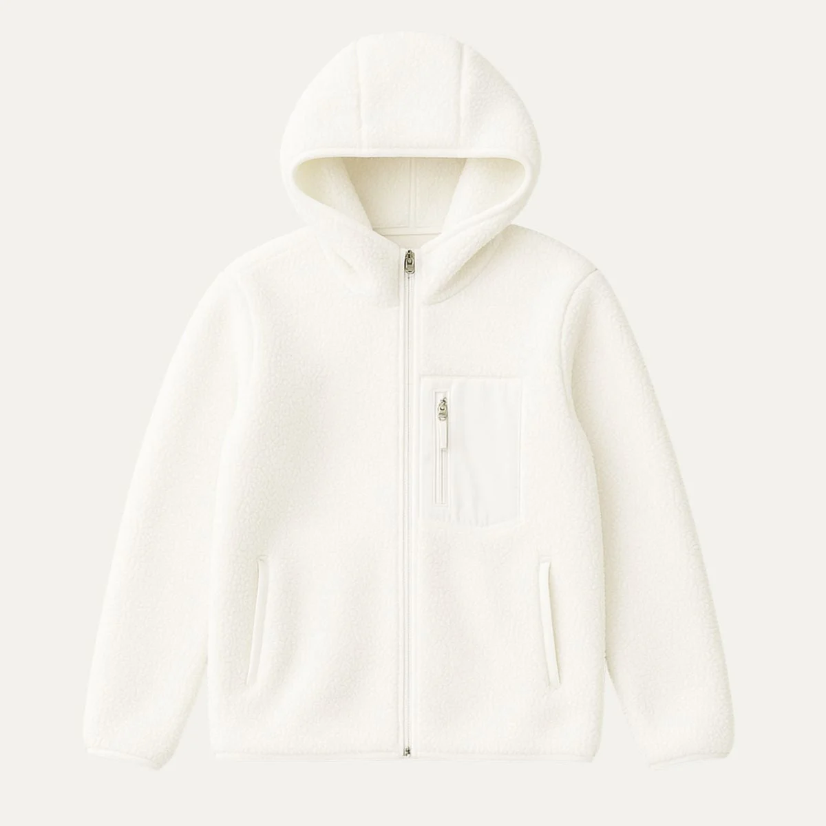 Philemon | Hooded Teddy Wool Jacket
