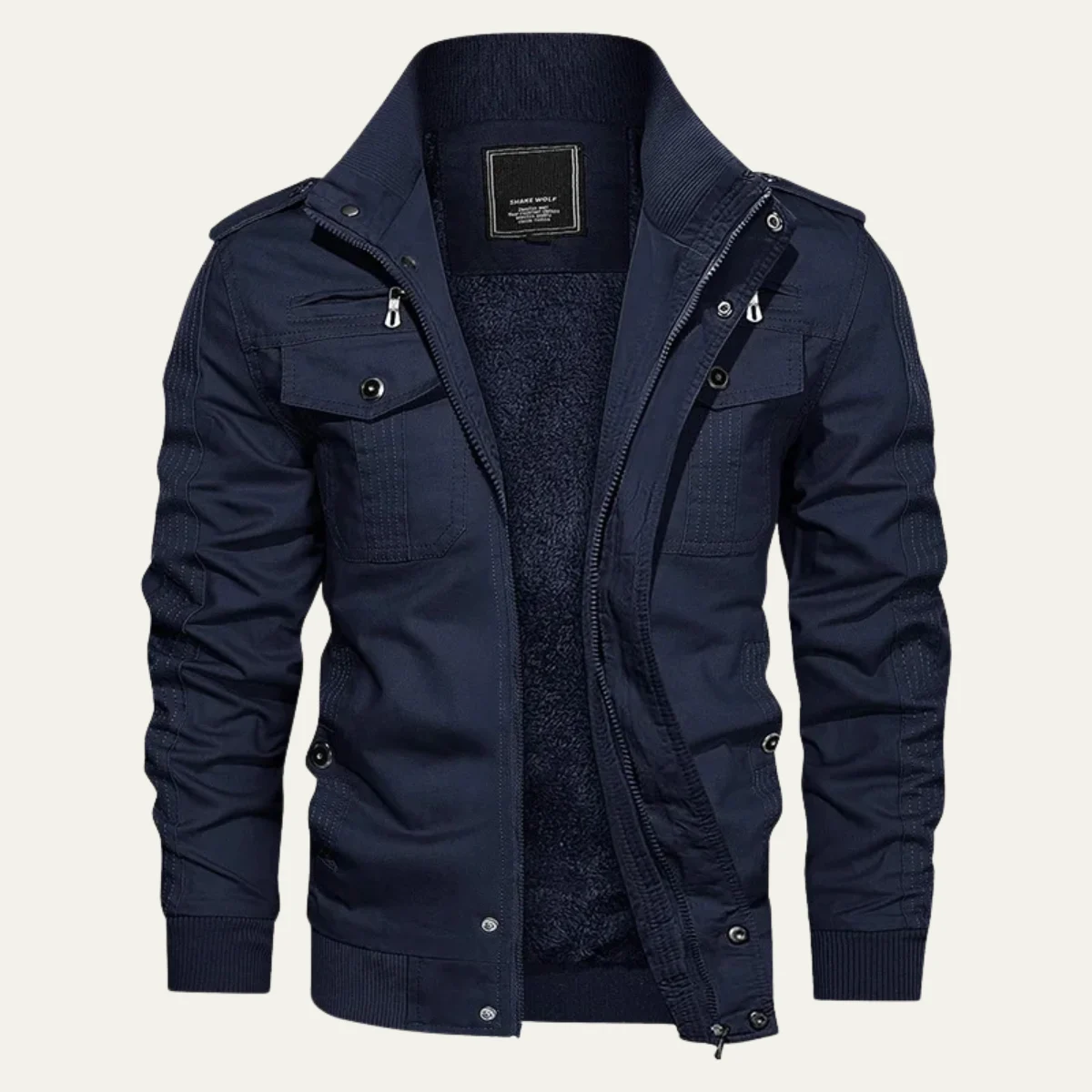 Aubert | Utility Pocket Fleece Jacket