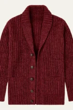 Simeon | Heavy Cable Shawl Cardigan