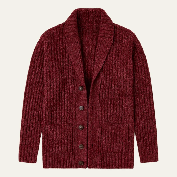 Augustin | Heavy Shawl Collar Cardigan