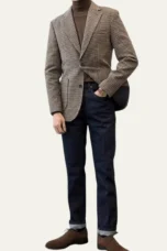 Xavier | Houndstooth Tweed Blazer