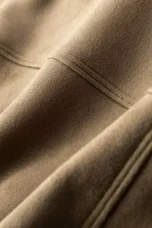 Octave | Snap Front Suede Work Jacket