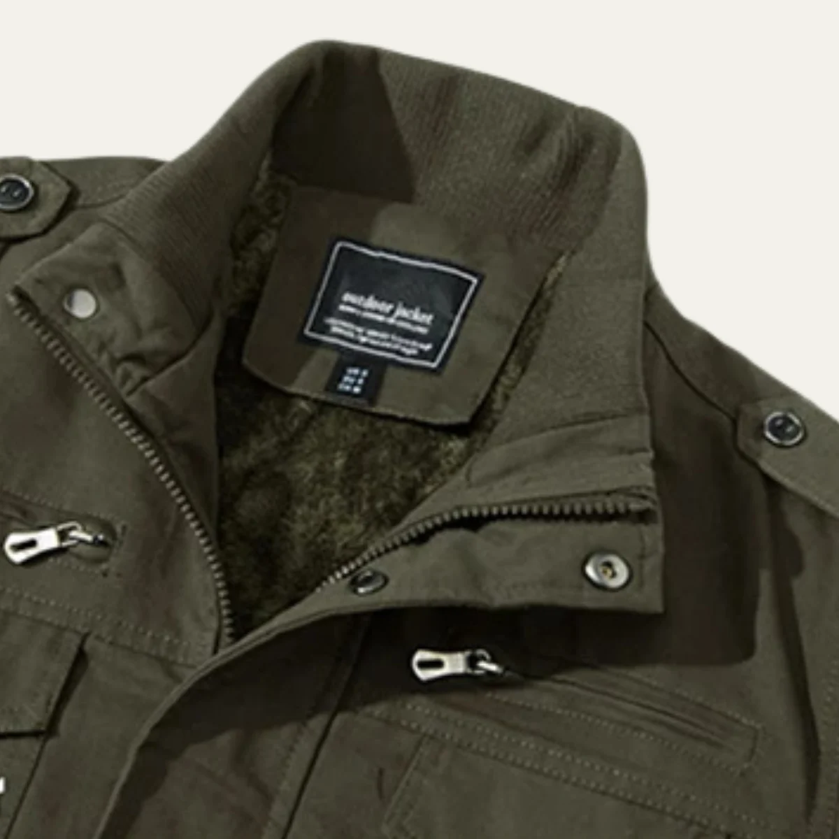 Aubert | Utility Pocket Fleece Jacket