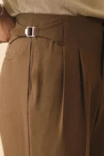 Nathalie | High Waist Straight Trousers