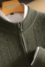 Elzéar | 100% Cashmere Half Zip Knit