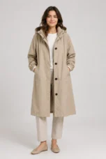 Adelaide | Hooded Water-Resistant Trench