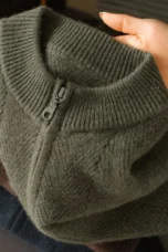 Elzéar | 100% Cashmere Half Zip Knit