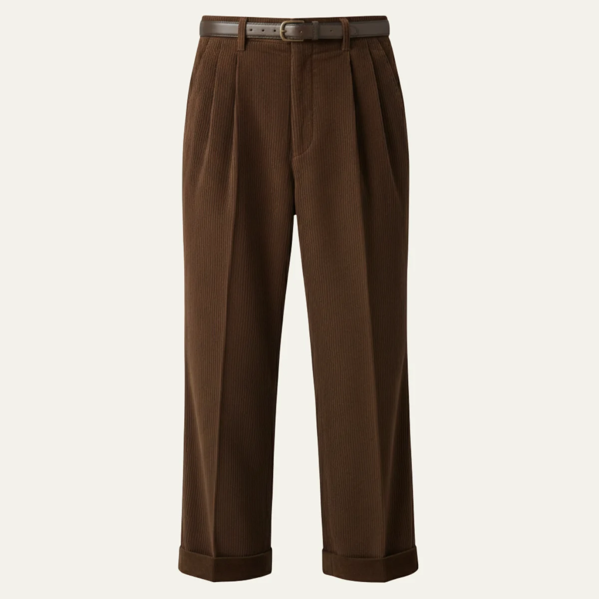 Clarice | Pleated High Waist Trousers