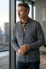 Israel | Fleece Lined Knit Cardigan