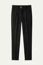 Rosaline | Pleated Linen Dress Trousers