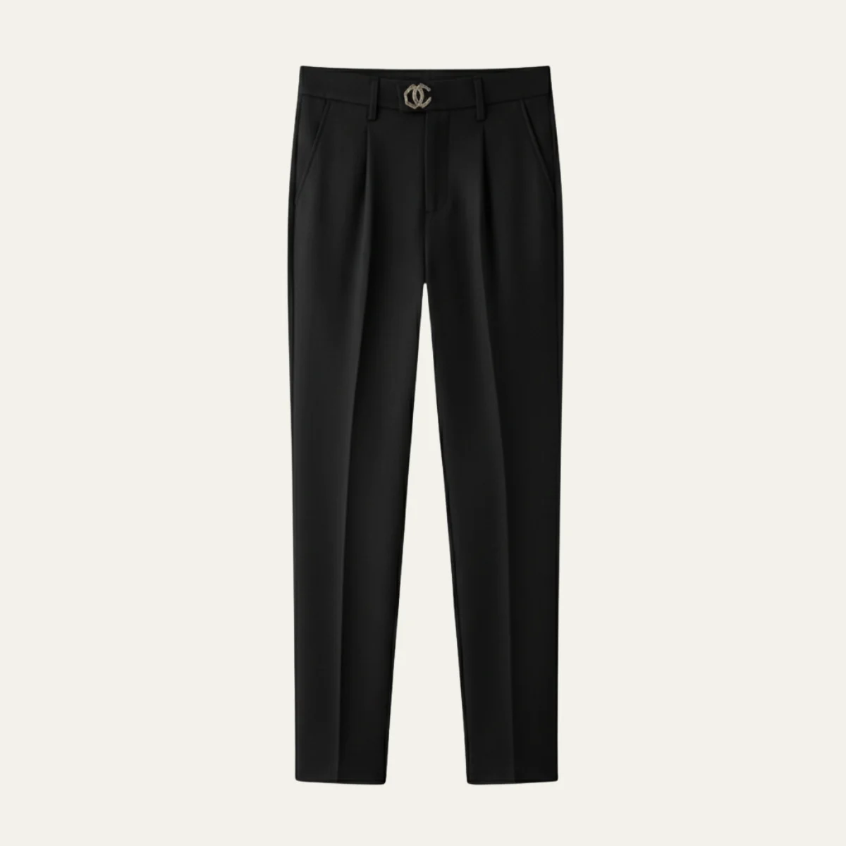 Rosaline | Pleated Linen Dress Trousers