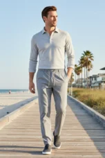 Clarisse | Drawstring Waist Trousers