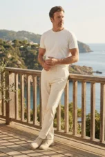 Josiane | Corduroy Trousers, Elastic Waist