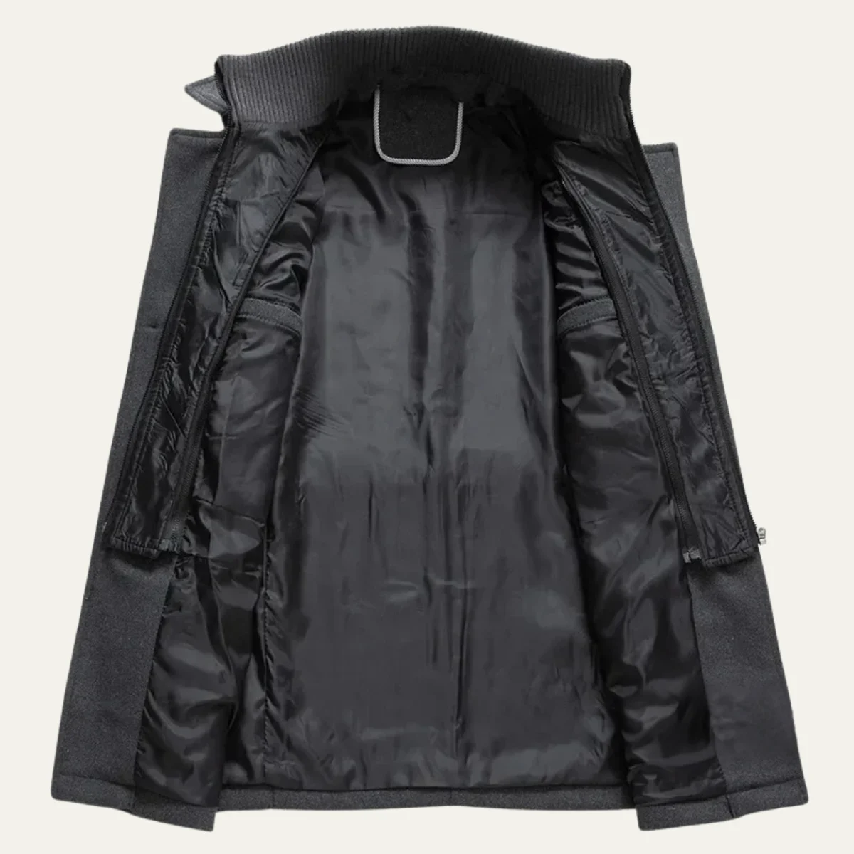 Amedee | Wool Blend Tailored Overcoat