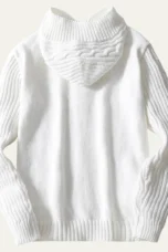 Godfroy | Chunky Cable Hooded Cardigan