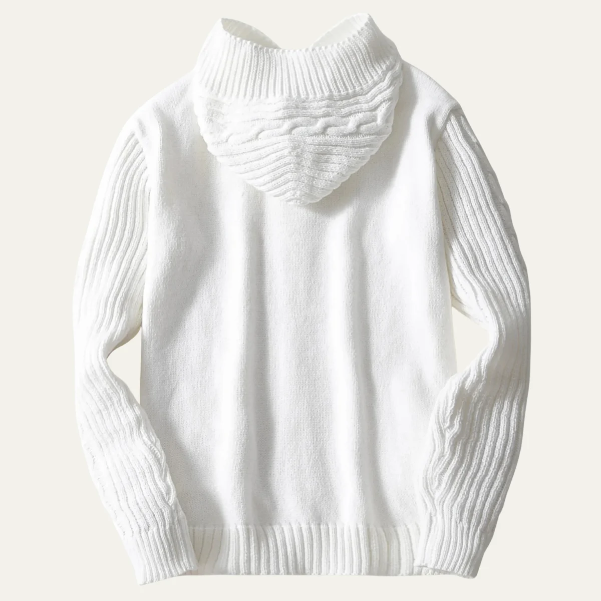 Godfroy | Chunky Cable Hooded Cardigan