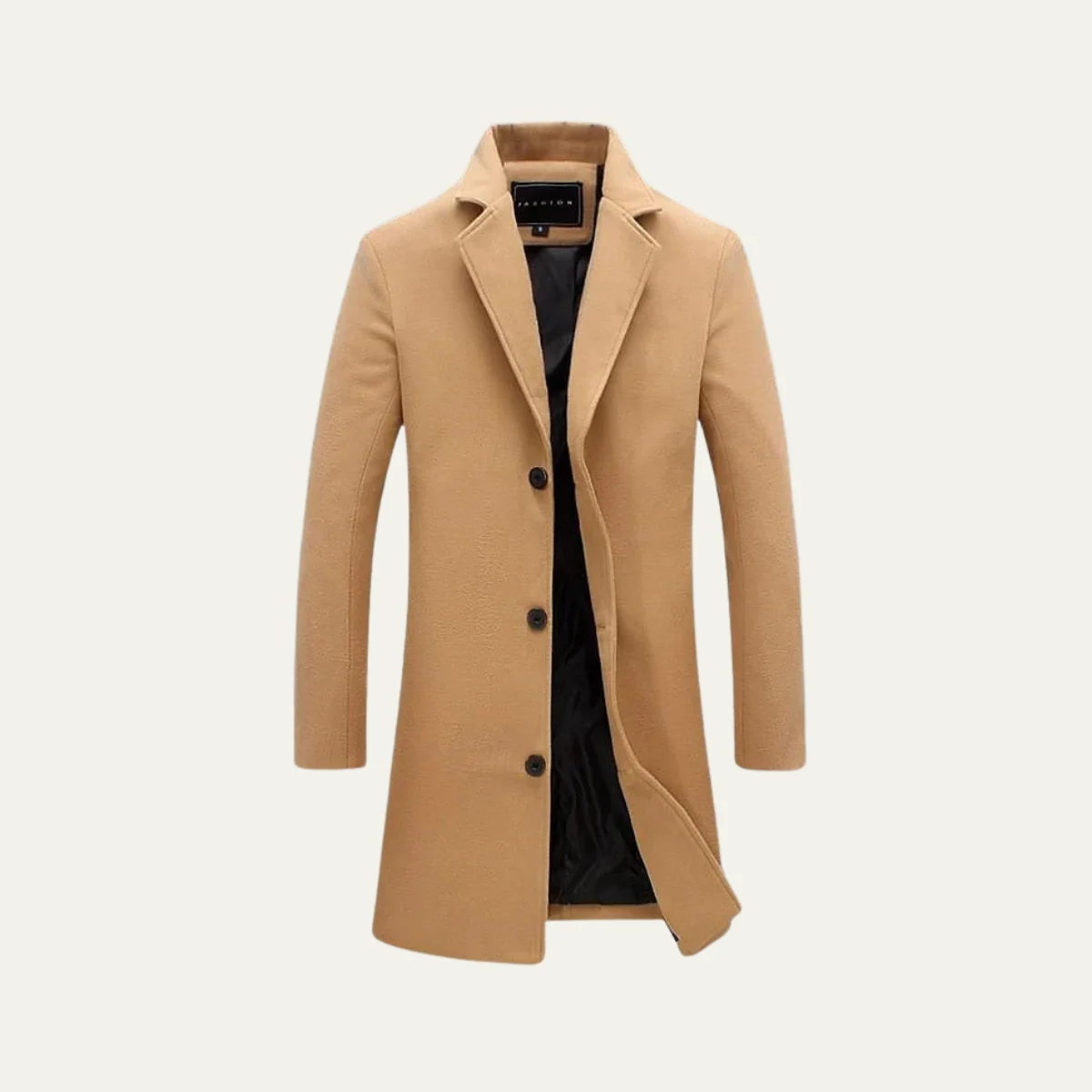 Eusebe | Wool Blend Lined Overcoat