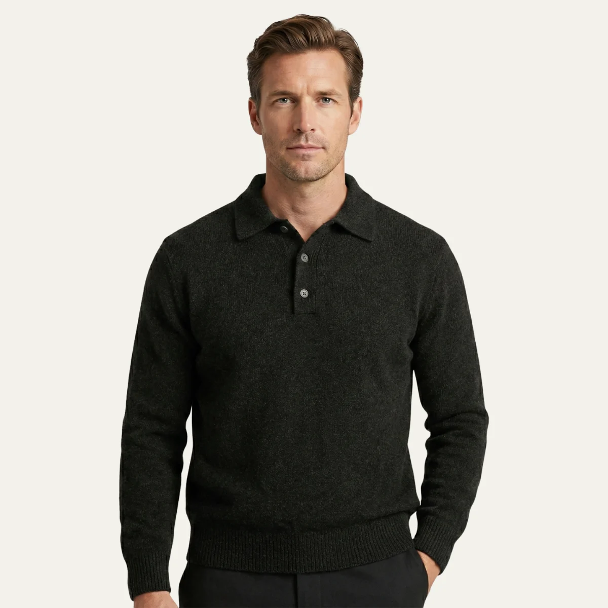 Victorien | Cashmere Blend Knit Polo