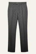 Clémence | High Waist Wool Tweed Trousers