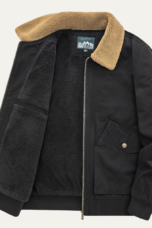 Georges | Sherpa Lined Bomber Jacket