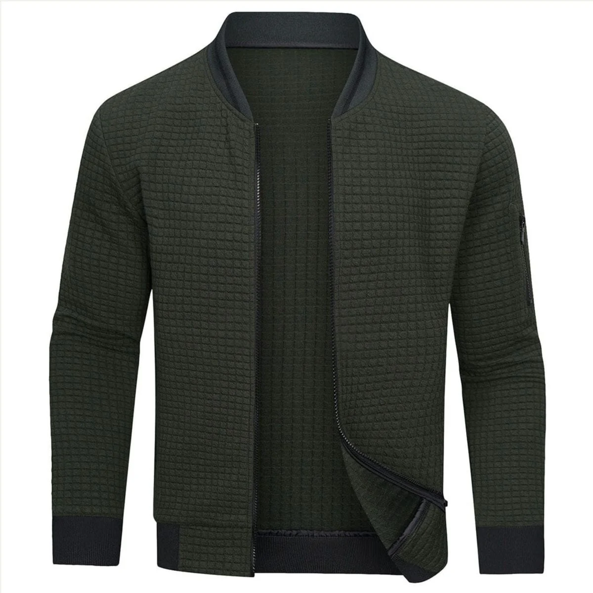 Hector | Channel Quilted Zip Jacket