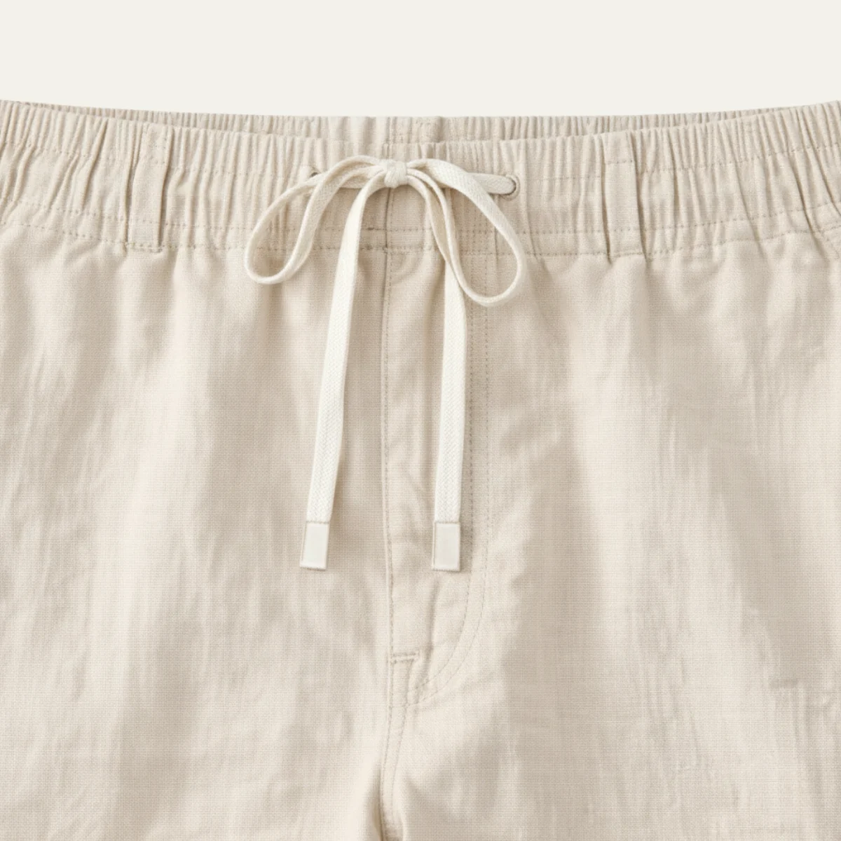 Jeannine | Cotton-Linen Cargo Trousers