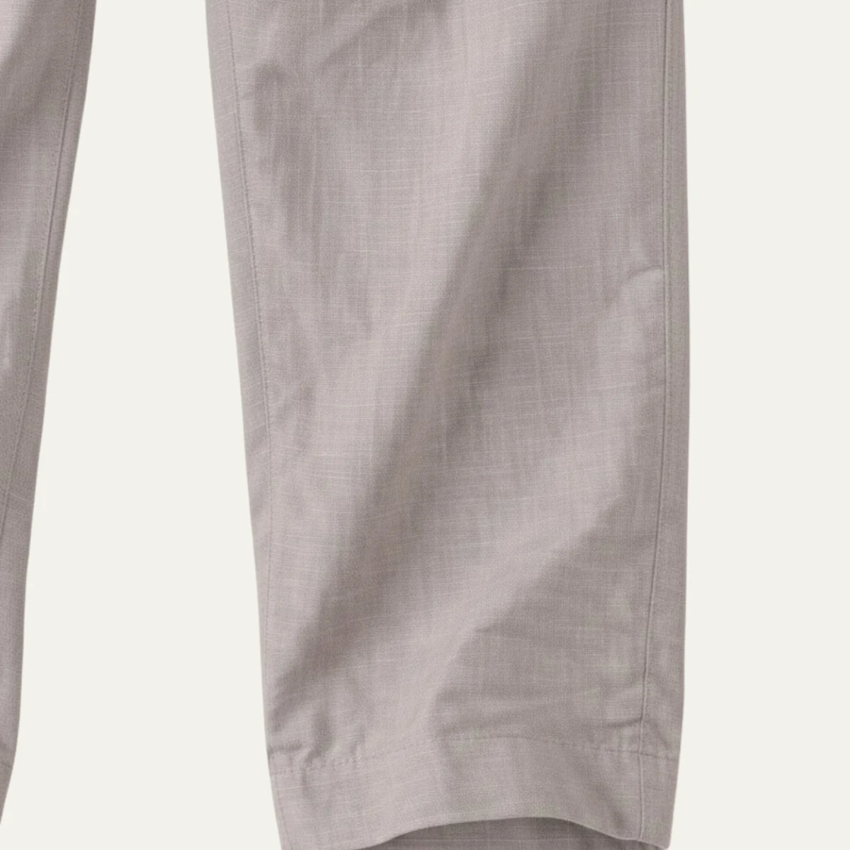 Yolande | Straight Leg Cotton-Linen Trousers