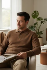 Victorien | Cashmere Blend Knit Polo