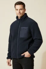 Edgar | Brushed Fleece Full Zip Jacket