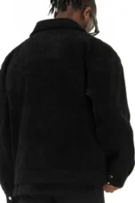 Rosario | Faux Suede Flap Pocket Jacket