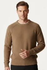 Pierre | Oversized Wool Elbow Patch Knit
