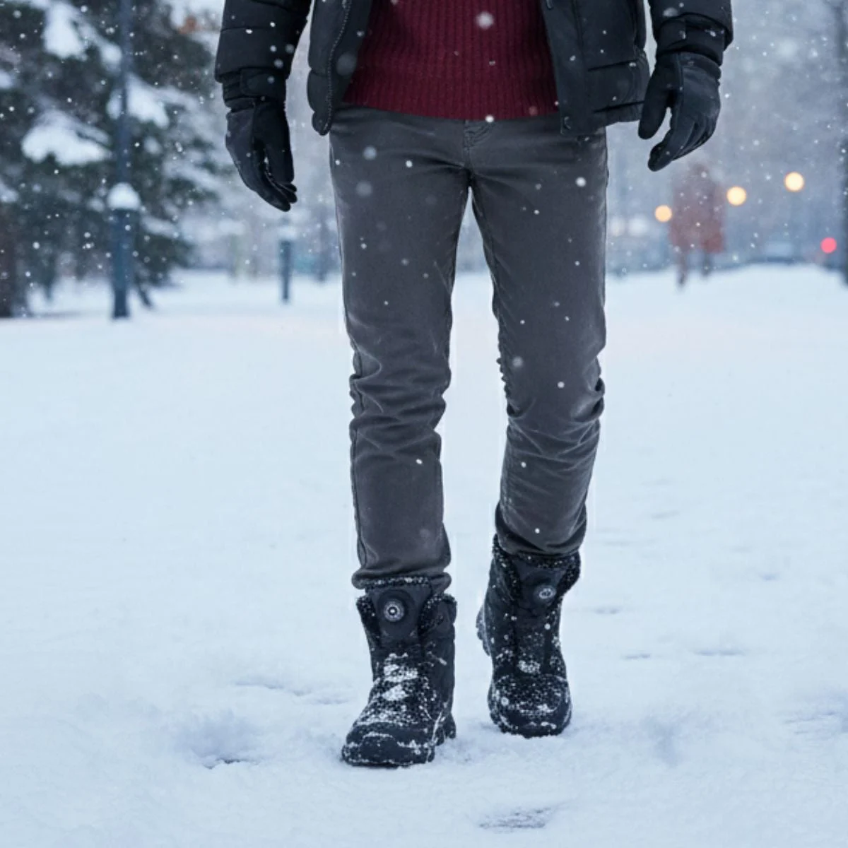 Leopold | High Shaft Plush Snow Boot