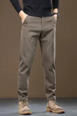 Lucie | Plain Tailored Straight Trousers