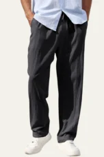Eunice | Straight Leg Linen Trousers