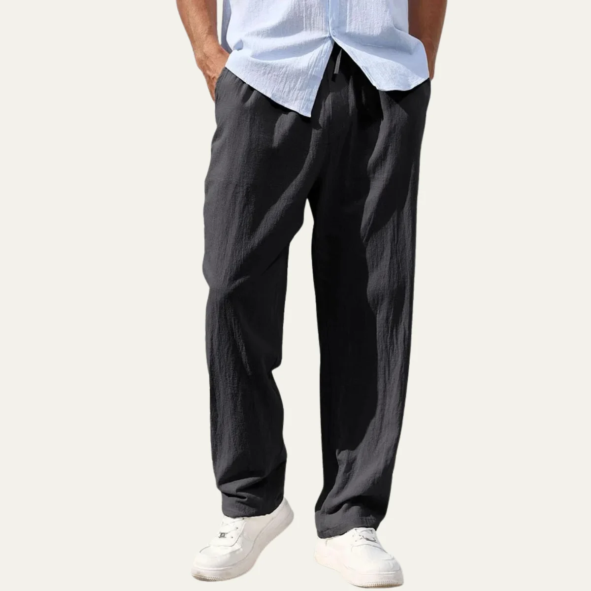 Eunice | Straight Leg Linen Trousers
