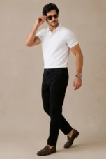 Aurélie | Fine Wale Corduroy Trousers