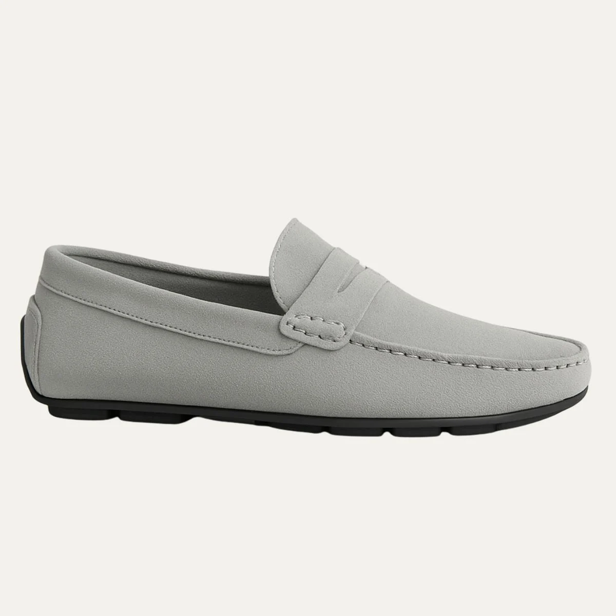 Roger | Structured Suede Loafers