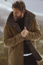 Gedeon | Shearling Collar Overcoat
