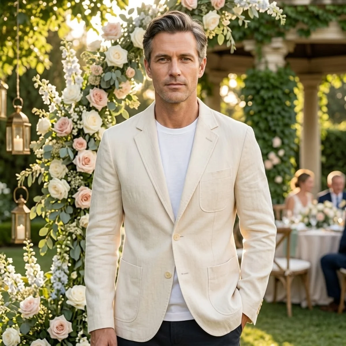 The Norman | Linen-Blend Summer Blazer