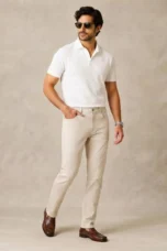 Berthe | Loose Cut Pure Cotton Trousers